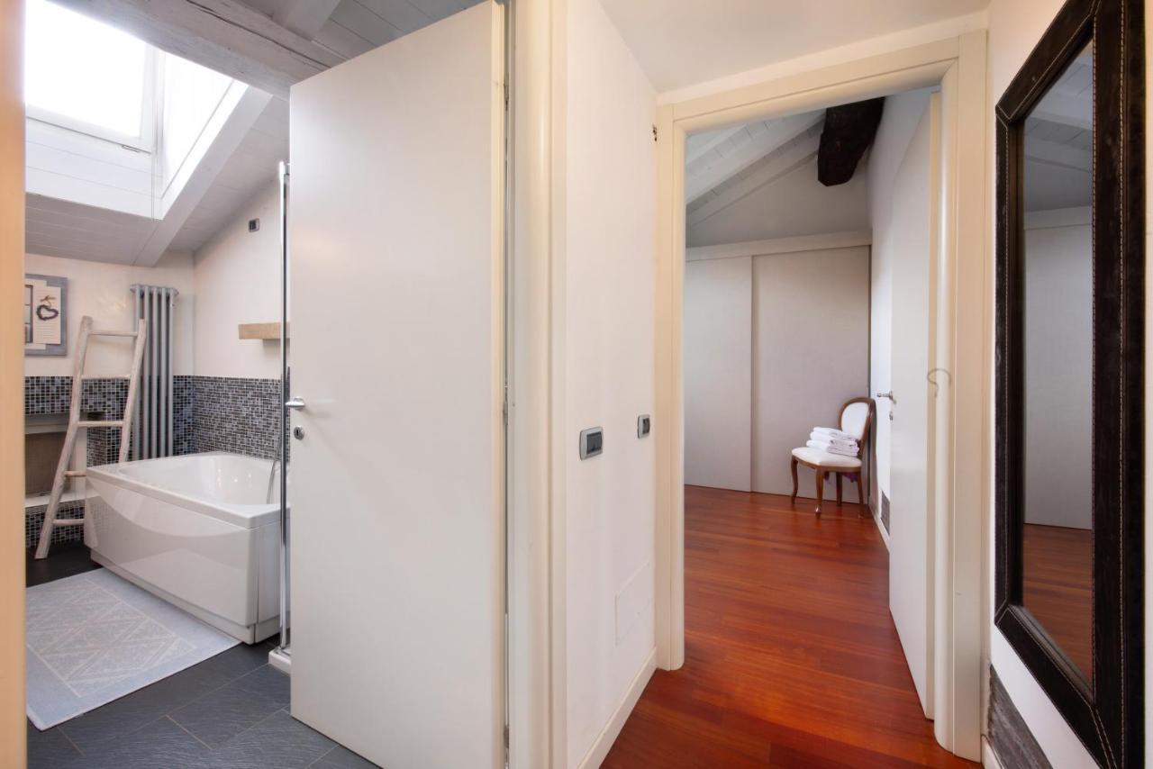 Penthouse In Citta Alta - Bergamo Lejlighed Eksteriør billede