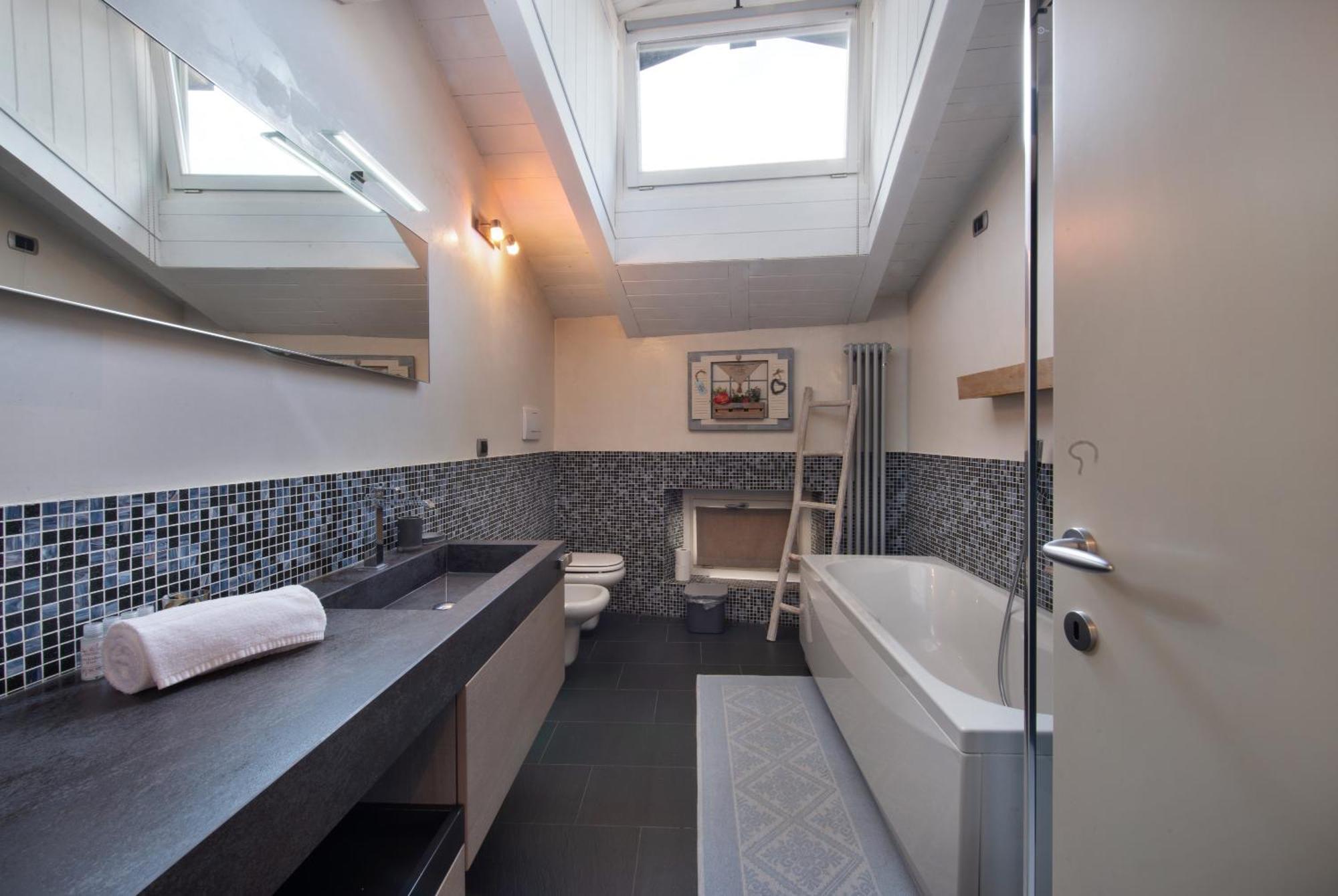 Penthouse In Citta Alta - Bergamo Lejlighed Eksteriør billede